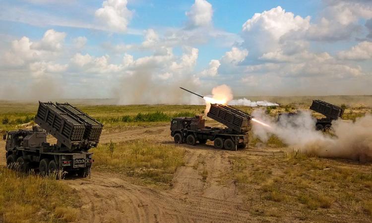 На учениях в Нижегородской области, было опробовано реактивное "Земледелие"