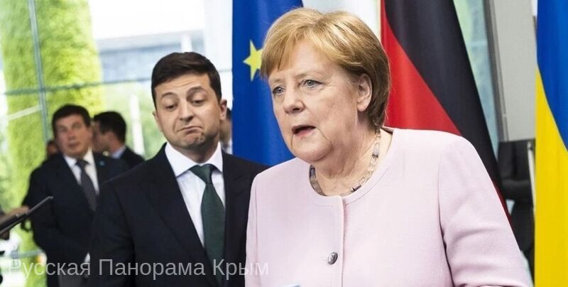 zelenskiy i merkel