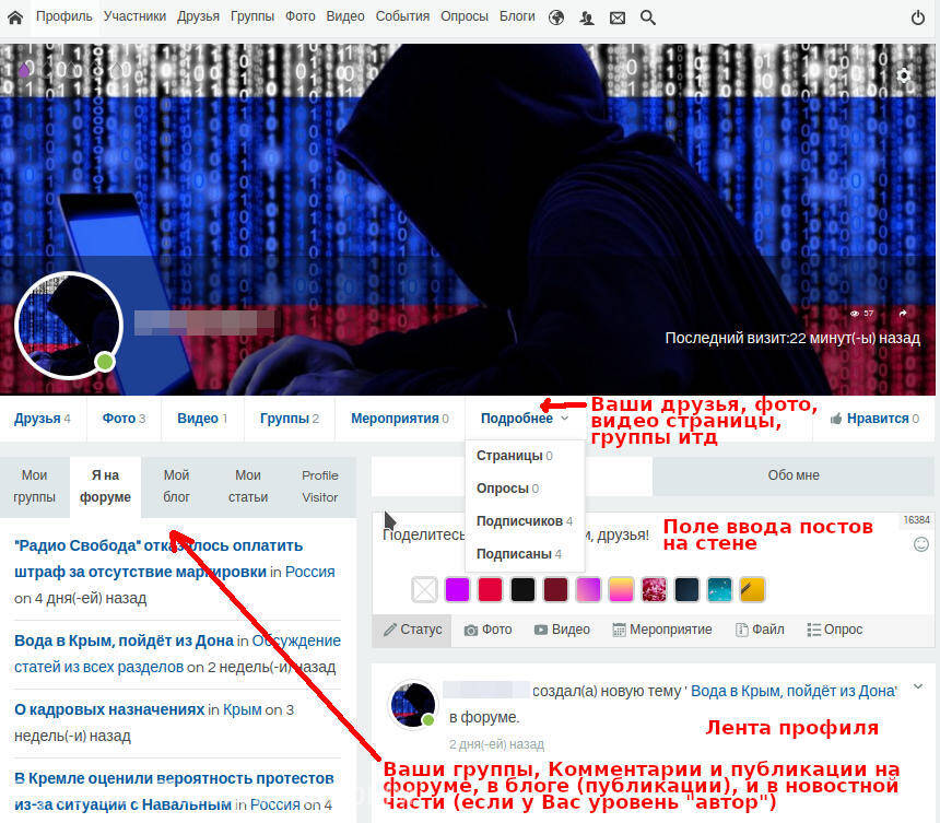 soc profile frontpage