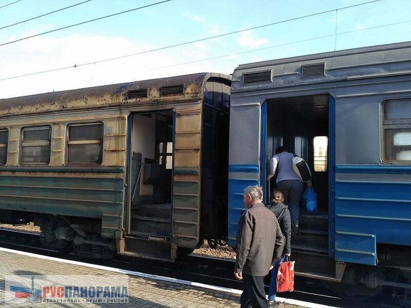 Украина состояние вагонов на УЖД, поезд из Мукачево Украина состояние вагонов на УЖД, поезд из Мукачево